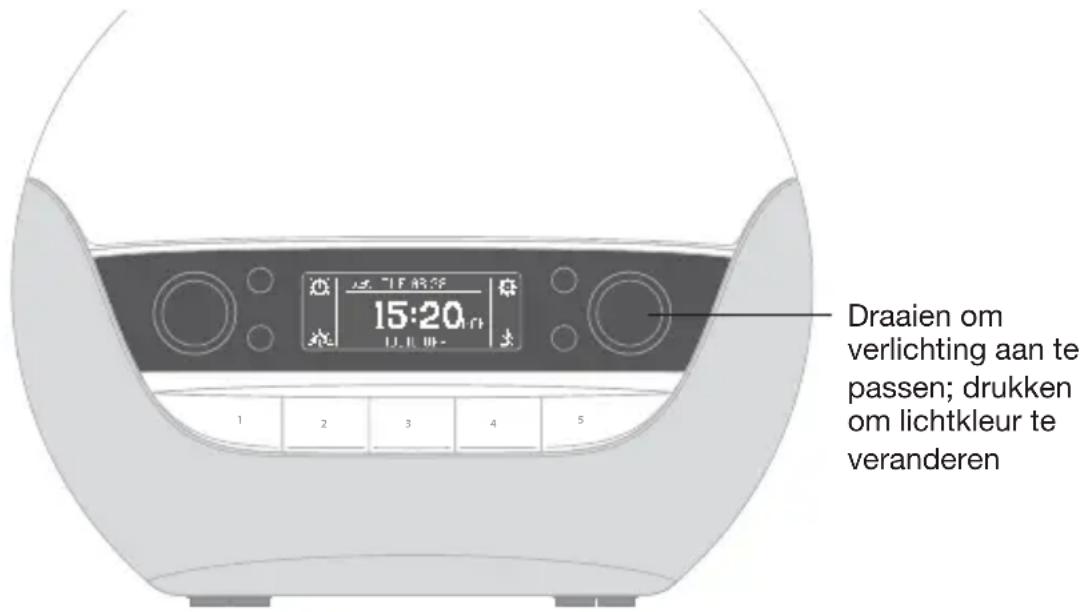LUMIE Bodyclock Luxe 700FM - Het bedlampje aanpassen - 1