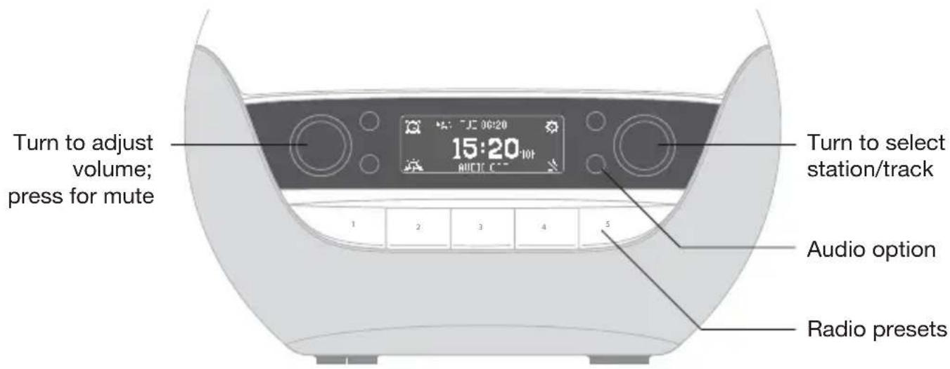 LUMIE Bodyclock Luxe 700FM - Using the audio - 1