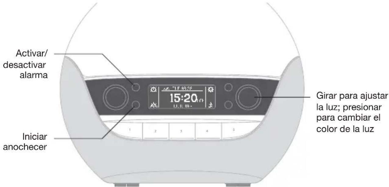 LUMIE Bodyclock Luxe 700FM - Para despertar con una alarma para el amanecer - 1