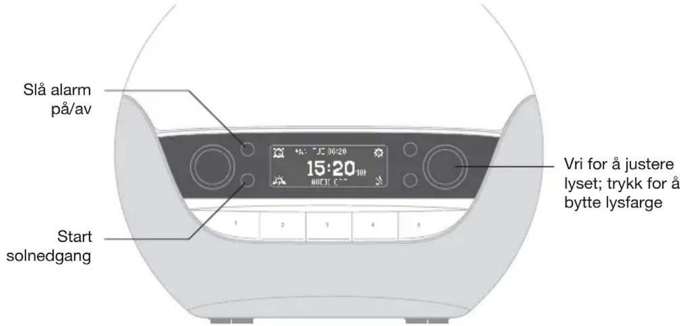 LUMIE Bodyclock Luxe 700FM - Bruke soloppgangsalarmen - 1