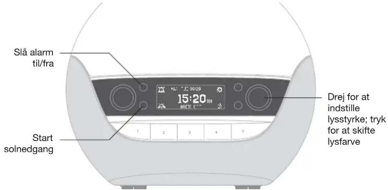 LUMIE Bodyclock Luxe 700FM - Brug af solopgangsalarmen - 1