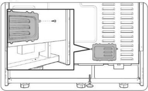 Dacor DOP48T963DS - Paso 6. Reemplazar la cubierta de acceso - 1