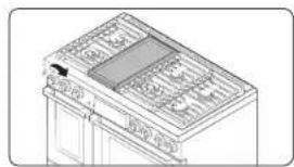 Dacor DOP48T963DS - Para encender un quemador superficial: - 1