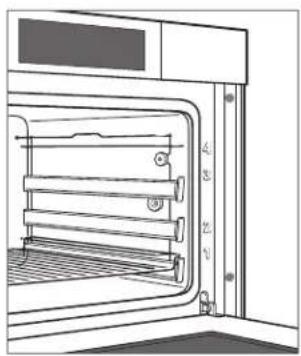 WOLF CSO2450CMS - EMPLACEMENT DU MOULE DE CUISSON - 1