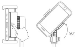 GoXtreme Selfie Gimbal GS1 - : Rotation horizontale/verticale - 1