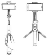 GoXtreme Selfie Gimbal GS1 - : Trépied ou Selfie Stick - 1