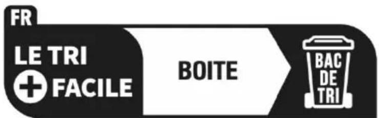 FR LE TRI + FACILE BOITE BAC DE TRI