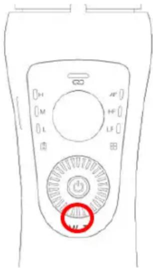 GoXtreme Gimbal Gx3 - Le bouton de mode et ses fonctions - 1