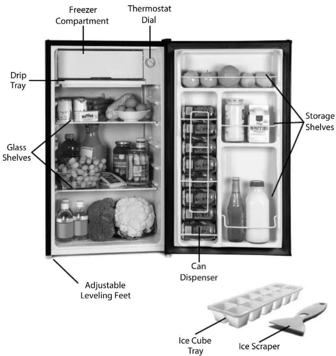 Igloo IRF32BK - PARTS - 1