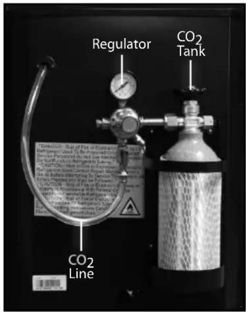 Igloo IBK49BK - COMPLETED CO2 TANK INSTALLATION - 2