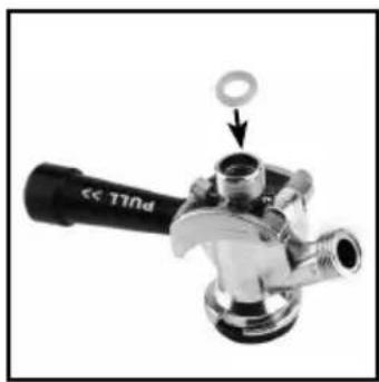 Igloo IBK49BK - CONEXION DEL ACOPLADOR A LA TORRE CON GRIFO - 2