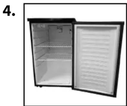 Igloo IBK49BK - CONVERT TO REFRIGERATOR - 3