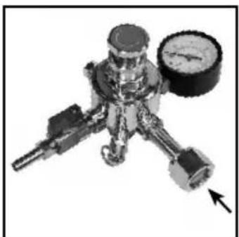 Igloo IBK49BK - ATTACHING REGULATOR TOCO2 TANK - 2