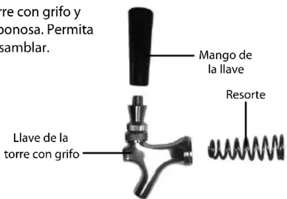 Igloo IBK49BK - Limpieza de la llave de la torre con grifo - 2