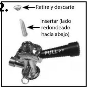 Igloo IBK49BK - CONEXION DEL ACOPLADOR A LA TORRE CON GRIFO - 1