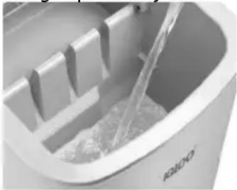 Igloo ICEB26AQ - USO DE LA MÁQUINA AUTOMÁTICA PARA PREPARAR HIELO - 1