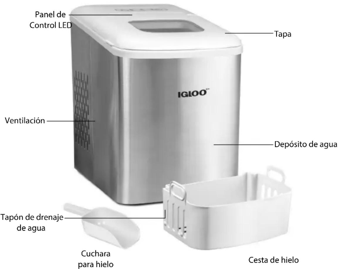 Igloo ICEBNH26SSWL - PIEZAS Y ENSAMBLAJE - 1