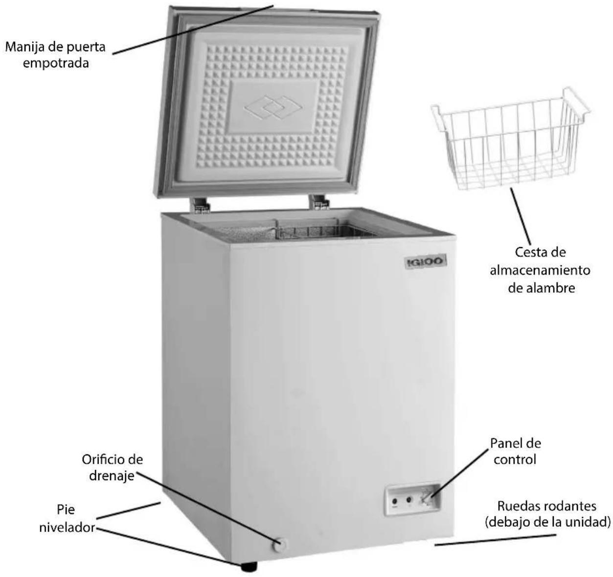 Igloo ICFXX35 - PIEZAS Y ENSAMBLAJE - 1