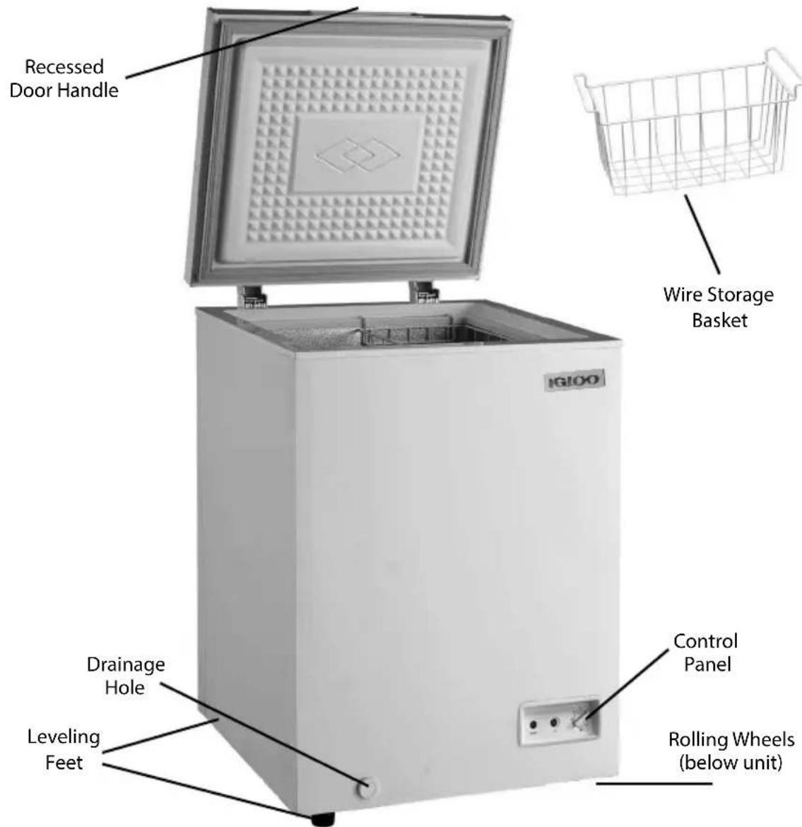 Igloo ICFXX35 - PARTS & ASSEMBLY - 1