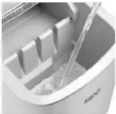 Igloo IGLICEB26HNBK - UTLISER VOTRE APPAREIL POUR GLAÇONS - 1