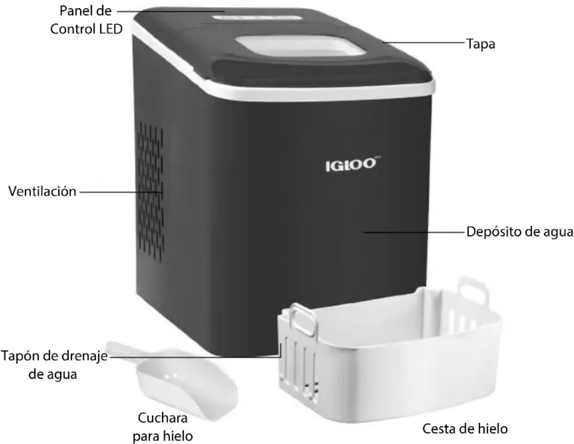 Igloo ICEBNH26BL - PIEZAS Y ENSAMBLAJE - 1