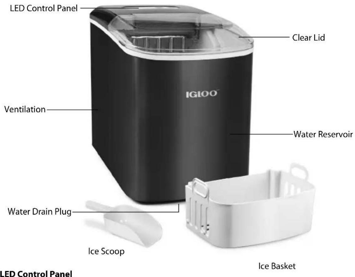 Igloo ICEB26SB - PARTS & ASSEMBLY - 1