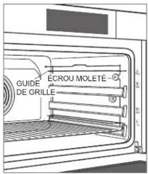 GUIDE DE GRILLE ÉCROU MOLETÉ
