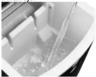 Igloo ICEB33AQ - USO DE LA MÁQUINA AUTOMÁTICA PARA PREPARAR HIELO - 1