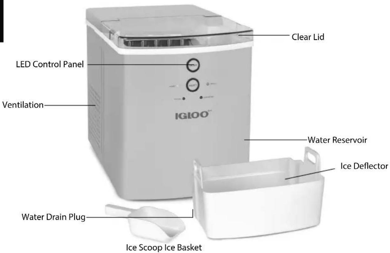 Igloo ICEB33AQ - PARTS & ASSEMBLY - 1