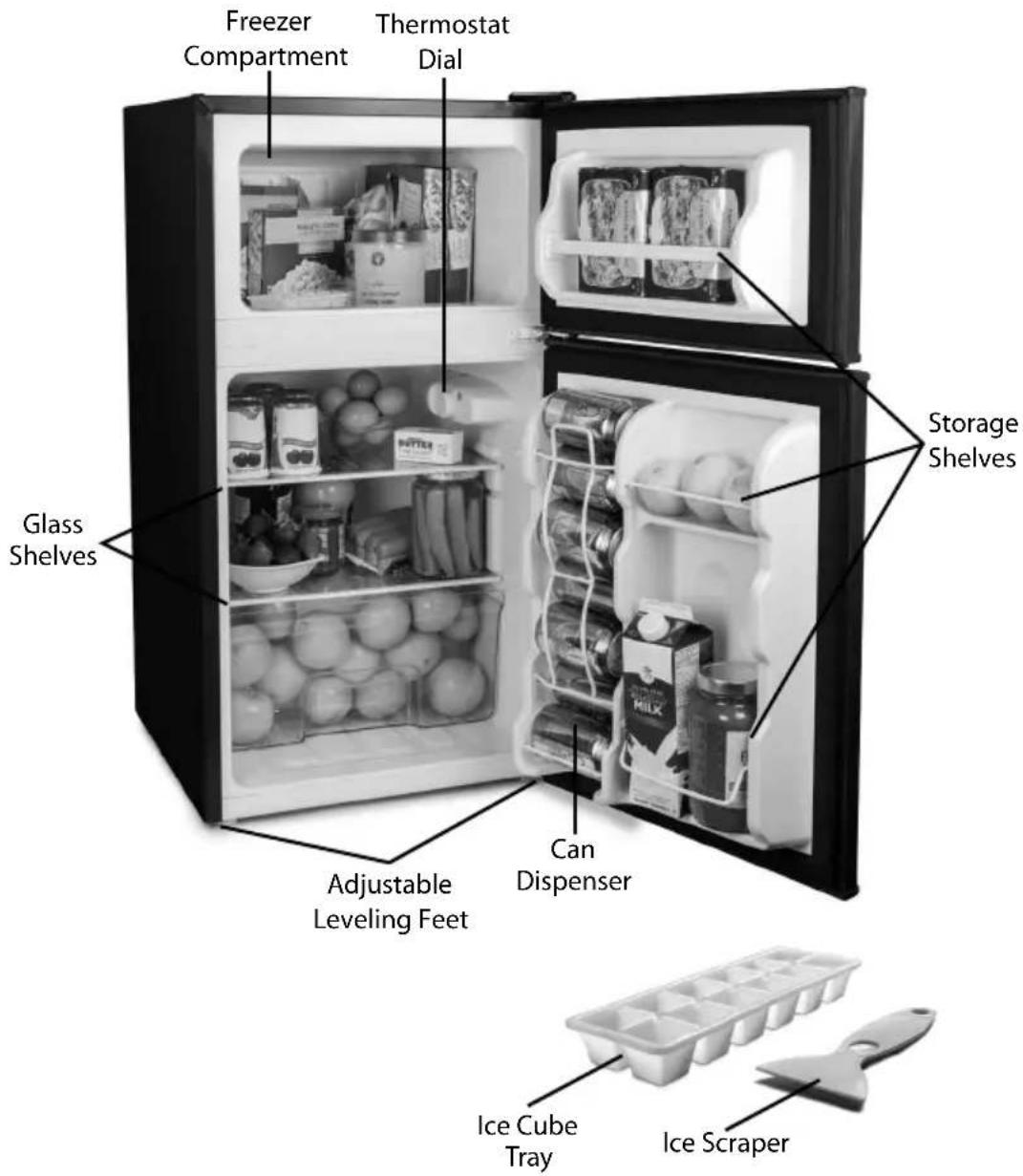 Igloo IRF32DDRSBK - PARTS - 1