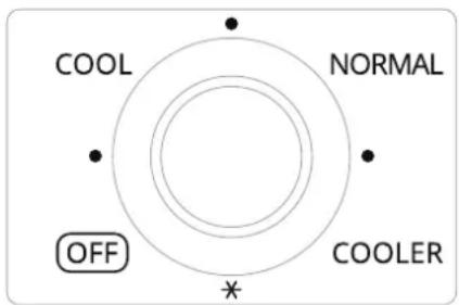 Wisberg WBTMVR55DW - TEMPERATUURREGELING - 1