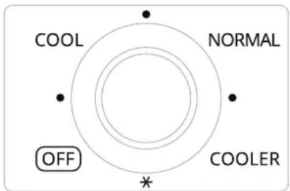 Wisberg WBTMVR55DW - TEMPERATUR EINSTELLEN - 1