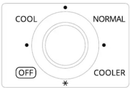 Wisberg WBTMVR55DW - SETTING THE TEMPERATURE - 1
