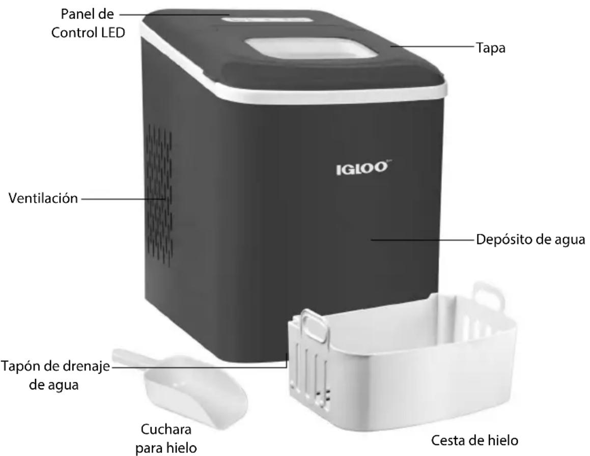 Igloo ICEBNH26RD - PIEZAS Y ENSAMBLAJE - 1