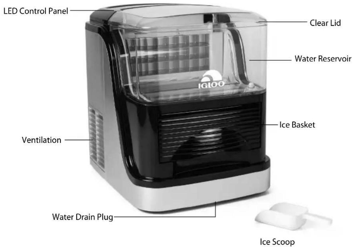 Igloo ICEC33SB - PARTS & ASSEMBLY - 1
