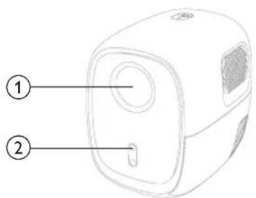 PHILIPS NeoPix 130 NPX130 - Vue de face - 1