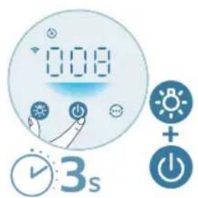 PHILIPS AC0951 - Aterställ Wi-Fi-anslutningen - 2