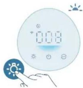 PHILIPS AC0951 - Apšvietimo jjungimo / išjungimo funkcjija - 2