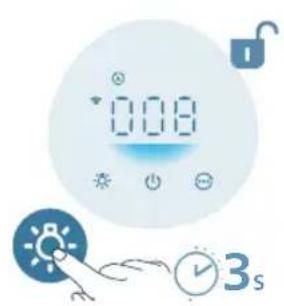 PHILIPS AC0951 - A gyermekzár beállitása - 2