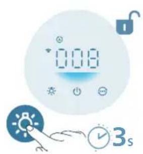 PHILIPS AC0951 - Setting the child lock - 2