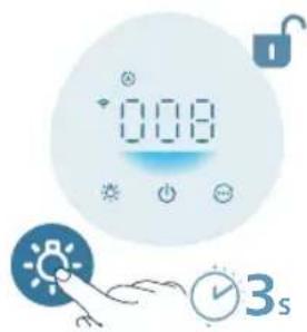 PHILIPS AC0951 - Einstellen der Kindersicherung - 2