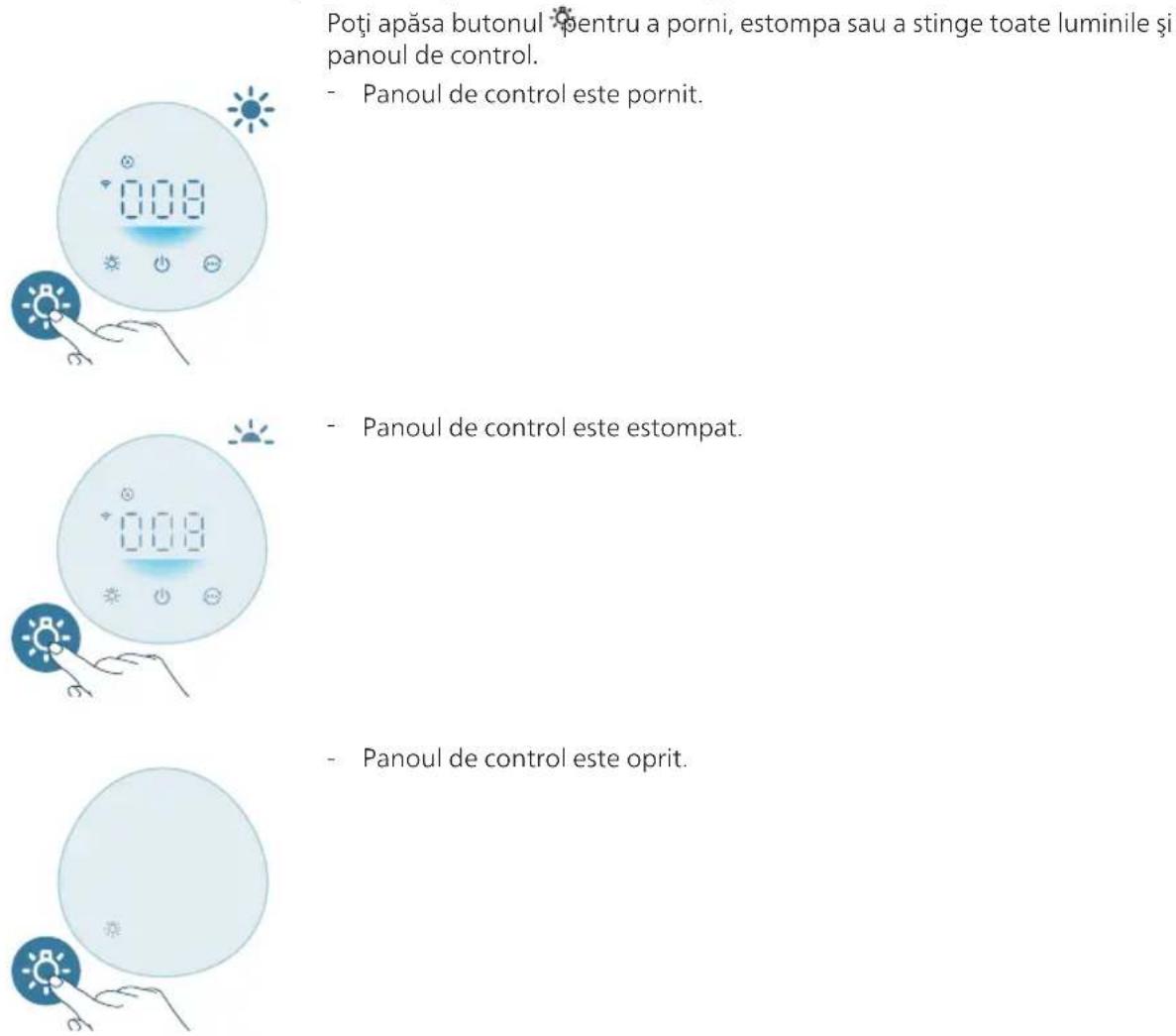 PHILIPS AC0951 - Utilizarea functiei de aprindere/stingere a luminilor - 1