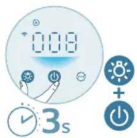 PHILIPS AC0951 - Zresetujte pripojenie Wi-Fi - 1