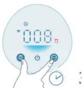 PHILIPS AC0951 - Sla pa apparaten genom att trycka pa knappen - 2