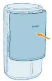 PHILIPS AC3421 - Hava temizleme filtresinin yüzeyini temizleme - 6