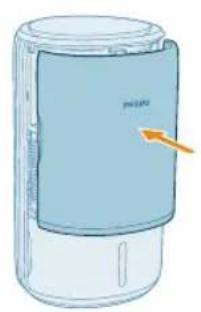 PHILIPS AC3421 - Niisutusfiltri puhastamine - 4