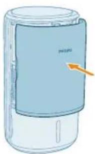 PHILIPS AC3421 - Rengoring af luftrenserfilterets overflade - 5