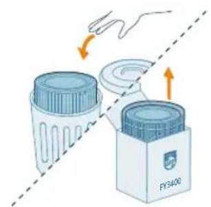 PHILIPS AC3421 - Výmena filtrá Čistíča vzduchu - 4