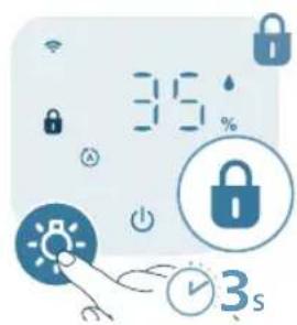 PHILIPS AC3421 - Configuration du verrouillage infant - 1