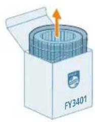 PHILIPS AC3421 - Remplacement du filtré d'humidification - 4